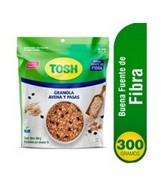Granola Tosh Avena y Pasas 300 g