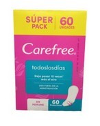 Protectores Carefree sin Per X 60 un