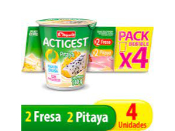 Yogurt Alqueria Actigest 4 und 560 g