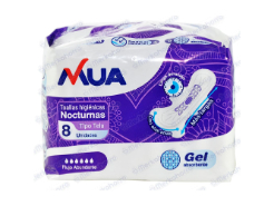 Toallas higiénicas MUA Nocturnas 8 und
