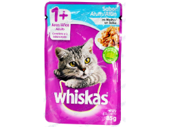 Alimento Whiskas Salmon Adult+85 g
