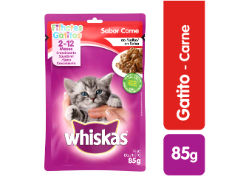 Alimento Whiskas Carne Gatitos X 85