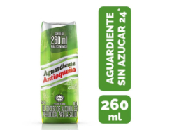 Aguardiente Antioqueño 24° 260 ml