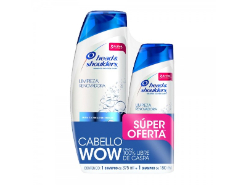 Shampoo Head & Shoulders Limpieza Reno 375+180