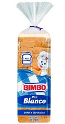 Pan Tajado Bimbo Blanco 600 g