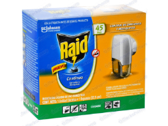 Insecticida Raid Líquido + Aparato X 2 un