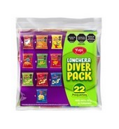 Lonchera Yupi Diver Pack 22 und 431 g