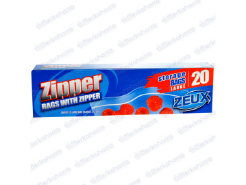 Bolsas Zipper Grandes 20 und