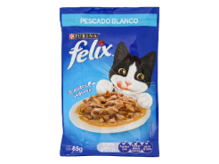 Alimento Felix Pescado Blanco X 85