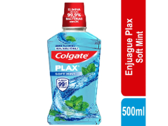 Enjuague B. Colgate Plax Soft 500 ml