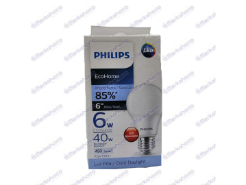 Bombillo Philips LED Luz Blanca X 6 W