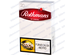 Cigarrillo Rothmans Rojo Paquete X 20 un