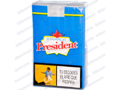 Cigarrillo President Paquetex 20 und