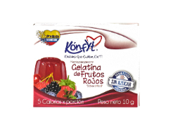 Gelatina Konfyt Frutos Rojos 10 g