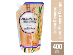 Jabón Líquido Aromasense Avena 400 ml