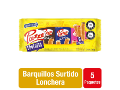 Barquillos Piazza Lonchera X 5 111.5 g
