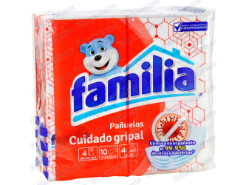 Pañuelos Familia Cuidado Gripal X 10