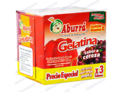 Gelatina Aburra Surtida X 3 40 g