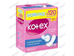 Protectores Kotex Antibac 120 und