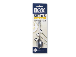 Set X 3 Cucharas Tinto DKASA