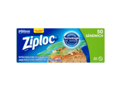 Bolsas Ziploc Sandwich 50 und