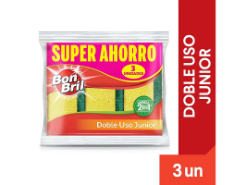 Esponja Bon Bril Doble Uso X 3