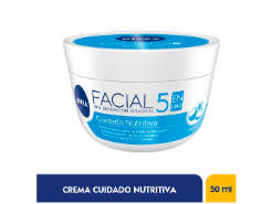 Crema Facial Nivea Nutritiva 5 en 1 50 ml