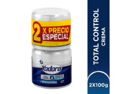 Desodorante Yodora Men Total Pote 100 g X 2