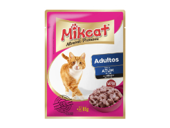 Pouche Mikcat Adulto Atún 85 g