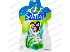 Shampoo Savital Anticaspa Te y Seda 27 ml