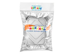 Molde de Aluminio Spaguetti Domingo X 6