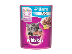 Alimento Whiskas Gatitos Atún X 85
