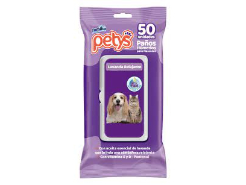 Pañitos Petys para Mascotas Lavanda X 50