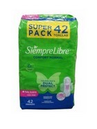Toallas higiénicas Stayfree Normal con Alas 42 und