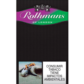 Cigarrillos Rothmans Bombay X 10 un
