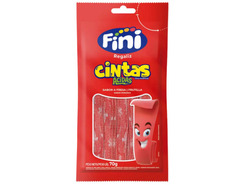 Gomitas Fini Cintas Acidas Fresa Fru X 70