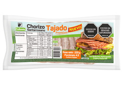 Chorizo Colanta Santarosano Tajad 225 g