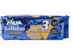 Galletas MUA Doradas X 3 Tacos 270 g