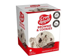Crem Helado Helado Brownie & Cookiesx 5 l
