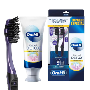Pack Dental Oral B Detox Crema+cepillo