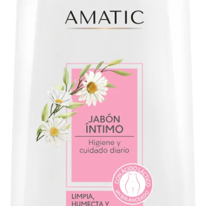 Jabón Imtimo Manzanilla Amatic 300 ml