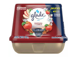 Ambientador glade Cubo Manzan/Canela 180 g