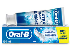 Crema dental. Oral B Bicarbonato 150 ml