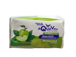 Jabón Aquavida Barra Manzana Verd 125 g