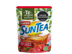 Refresco Suntea Fresa y Flor Jamaic 120 g