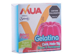 Gelatina Fresa MUA 12 g