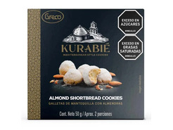 Galletas Greco Kurabie con Almend 50 g