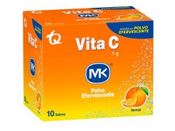 Vita C 500 Mg Naranja X 10 Tabletas