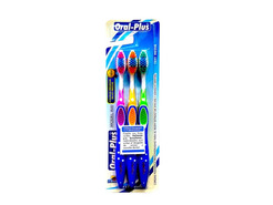 Crema dental. Oral Plus 400 X 3 Textura Medio
