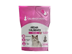 Arena para Gatos Calabaza Rosa 4.5 kg